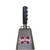 Silver  cowbell with Mississippi State "M-State" decal on one side.
- Vinyl grip
- Durable powder coated silver paint