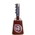 - 10-3/8" from bottom of bell to top of welded handle
- 4" wide at the bottom of the cowbell
- 2-3/8" deep at the bottom of the cowbell
- 5-1/2" handle length
- Vinyl grip
- Durable powder coated maroon paint