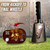 10" CHROME-PLATED Mississippi State cowbell | Script "State"
