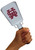 This cowbell is the most popular size for adults (men & women).  At exactly 1.3 lbs., it's easy to ring and makes a GREAT sound.