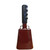 10-3/8" from bottom of bell to top of welded handle
4" wide at the bottom of the cowbell
2-3/8" deep at the bottom of the cowbell
5-1/2" handle length
Smooth, comfortable, vinyl grip
Durable powder coated paint