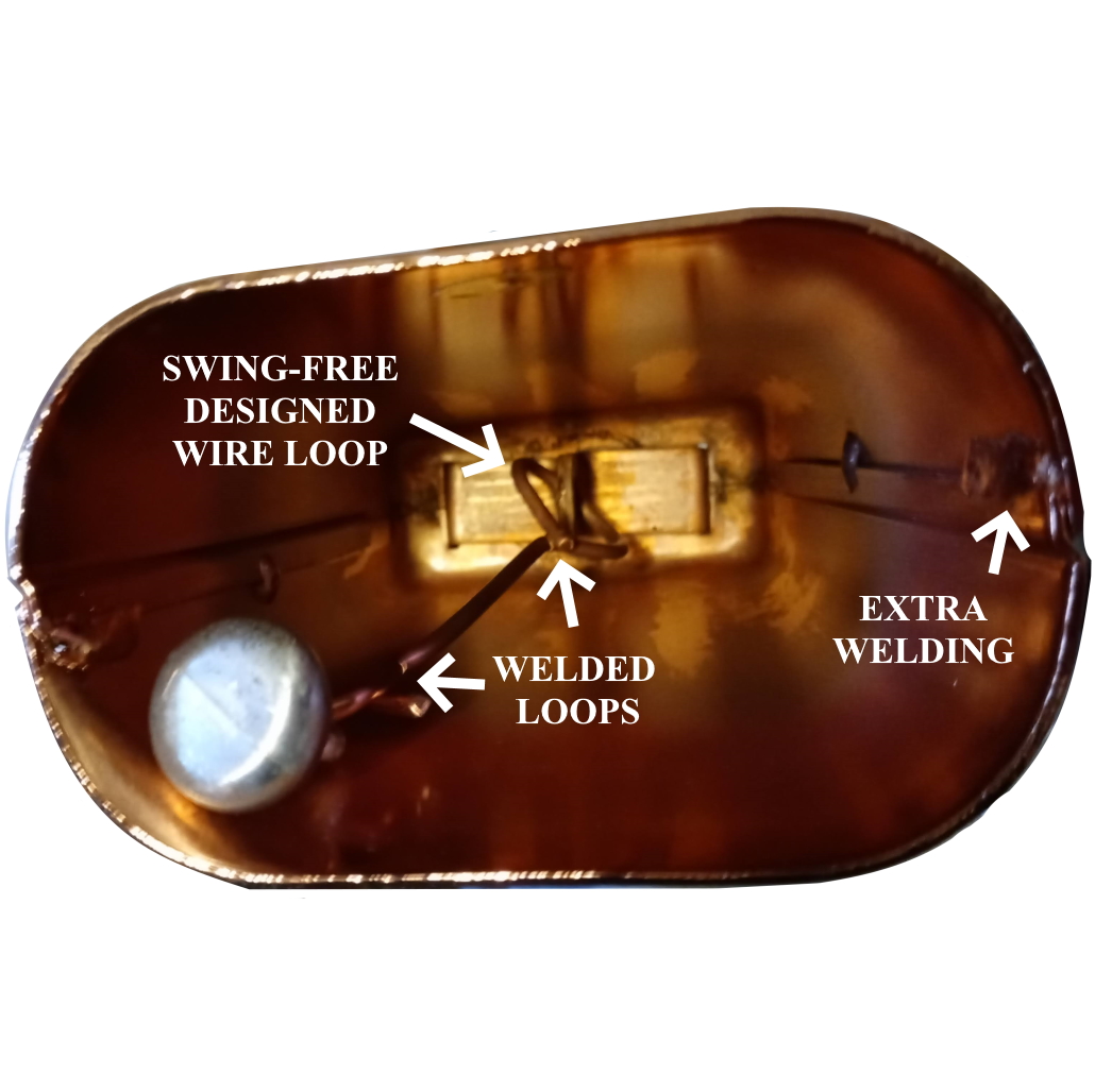 Copper-plated cowbell | MSU Interlocking MS