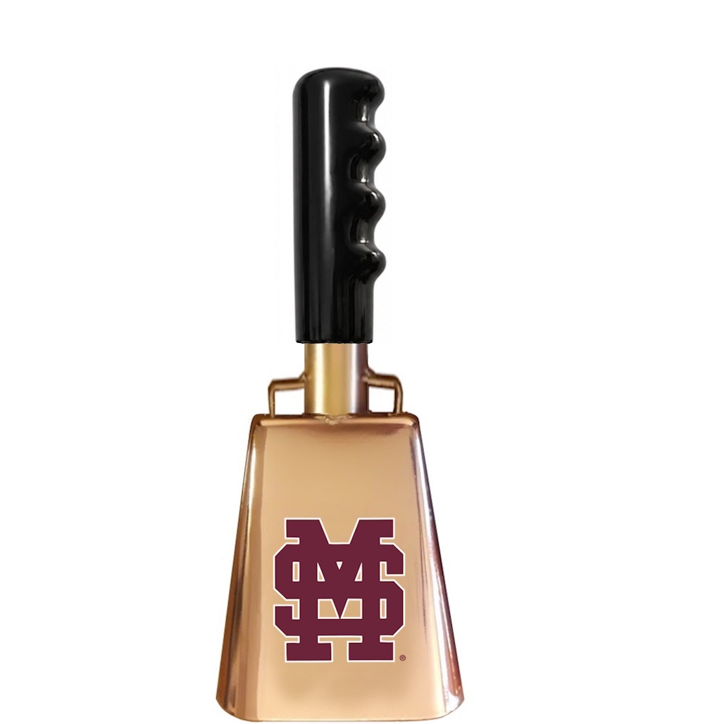 Copper-plated cowbell | MSU Interlocking MS