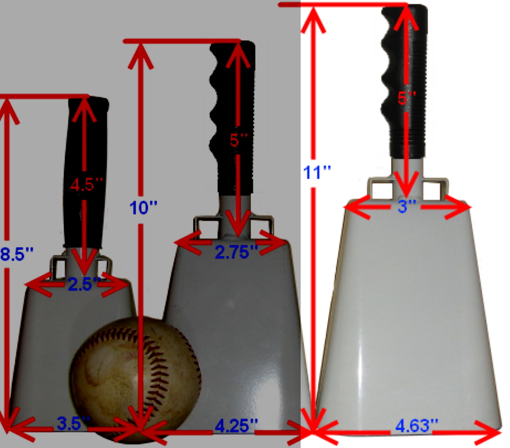 Handheld Cowbell, Cowbell With Handle