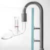 13mm Stainless Steel & Glass Lily Pipe Set with Surface Skimmer (13mm/Nano/Lily/Stainless & Glass/15cm)