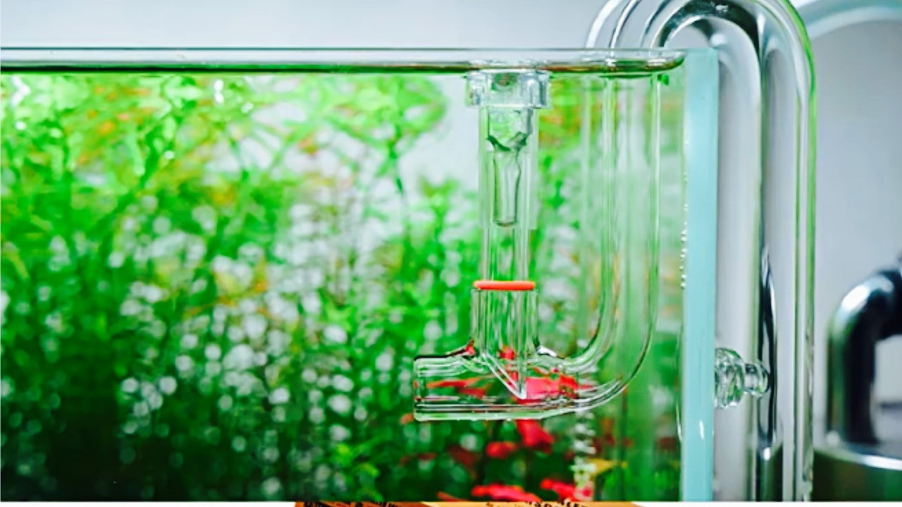 Aquarium Nano Pipe Set - Inflow & Outflow with Surface