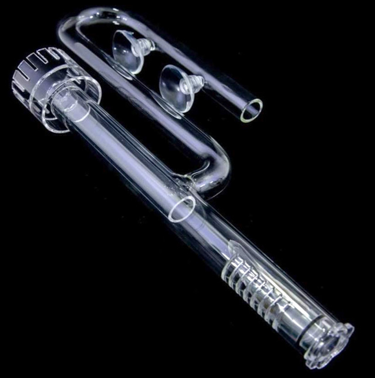 Glass Lily Pipe Outflow Inflow With Surface Skimmer For - Temu