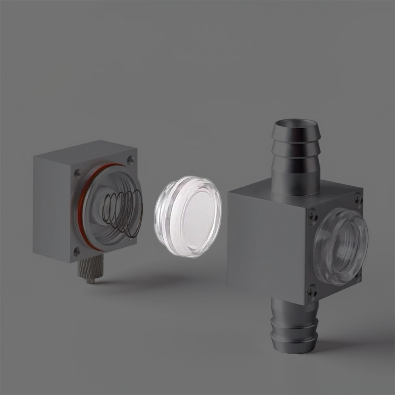 GLA External CO₂ Atomizer (Inline) | Filter Flow-Optimized CO₂ Diffusion