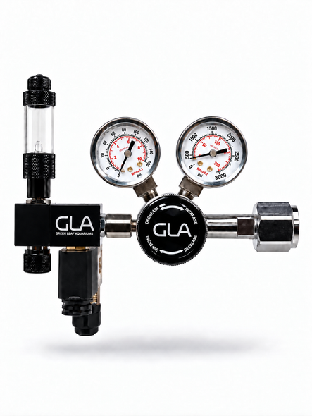 GLA PRO-DS-1 Dual Stage CO2 Regulator (Modular) (DIN477)