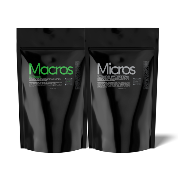 GLA Macros & Micros II - 2-Part DIY Aquarium Fertilizer Kit for EI & PPS-Pro (Copper-Free) - Bags
