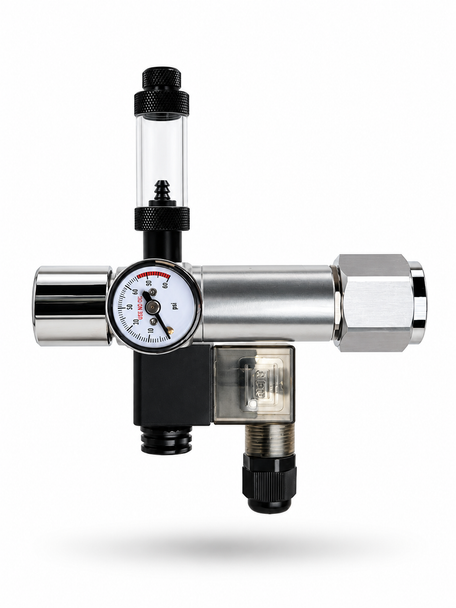 GLA DS-Mini Dual Stage CO2 Regulator (Modular)(DIN477)