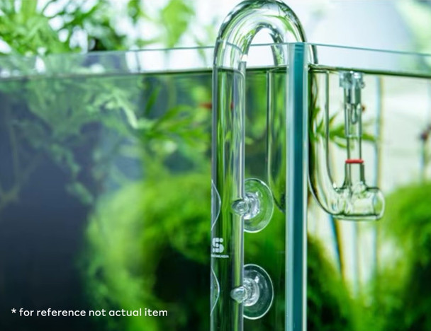 Nature Aquarium 17mm Glass Jet Pipe Set with Skimmer (17mm/Jet/Glass/28cm)