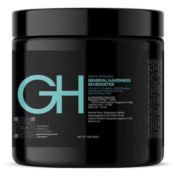 GLA The Ultimate GH Booster - Raise GH of RO Water - 1lb Jar