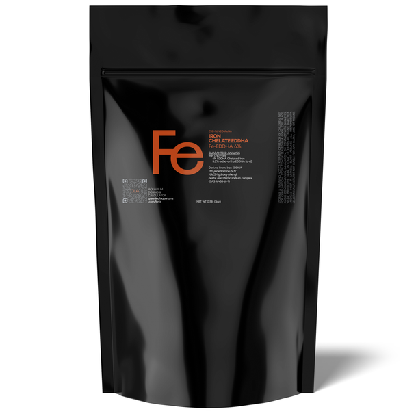 GLA EDDHA Chelated Iron (Fe 6%) Aquarium Fertilizer - 0.5lb Bag
