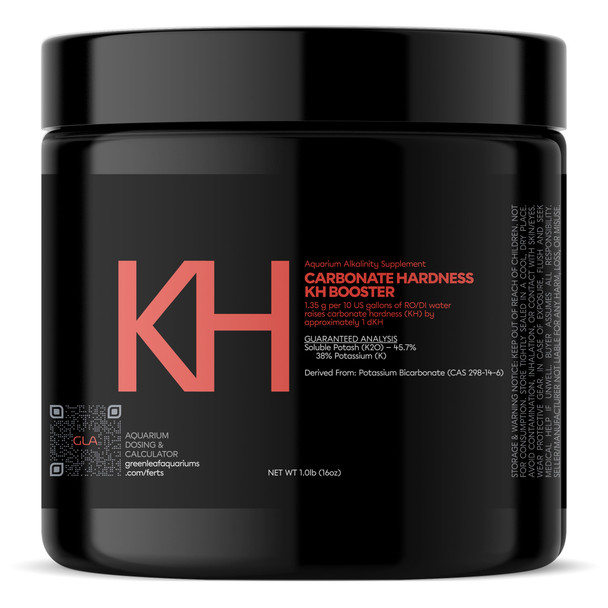 GLA KH Booster – Raise Carbonate Hardness in RO/DI Water - 1lb Jar