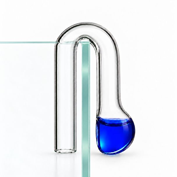 GLA Glass Clip-On CO2 Drop Checker Kit for Nature Aquarium