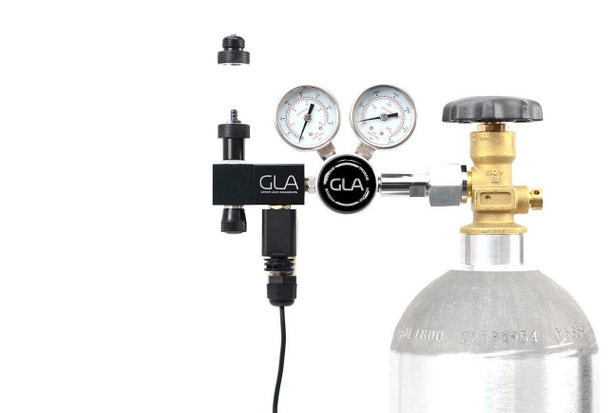 GLA PRO-DS-1 Dual Stage CO2 Regulator (Modular Manifold)