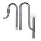 Stainless Steel Aquarium Inflow & Outflow Lily Pipe Set (17mm) - Oil Removal Inlet Stainless Steel Aquarium Inflow & Outflow Lily Pipe Set (17mm) - Oil Removal Inlet