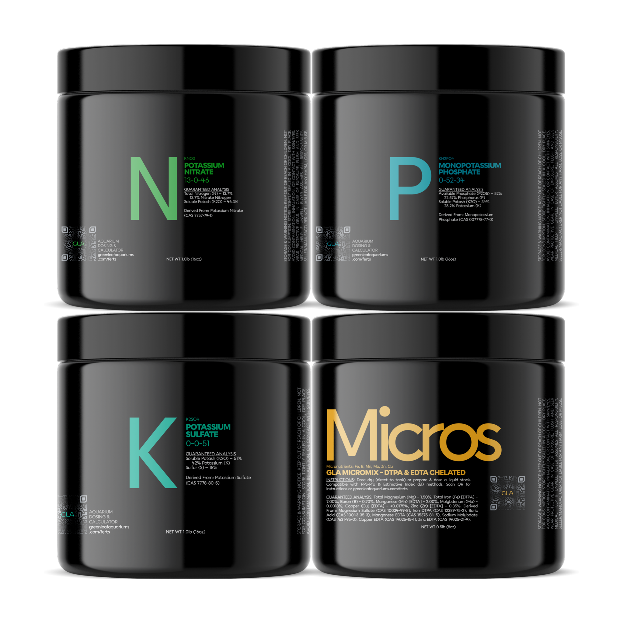 Shop GLA Aquarium Fertilizer Packages
