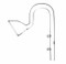 Cal Aqua Labs Efflux F3 (17mm) Glass Outflow Lily Pipe