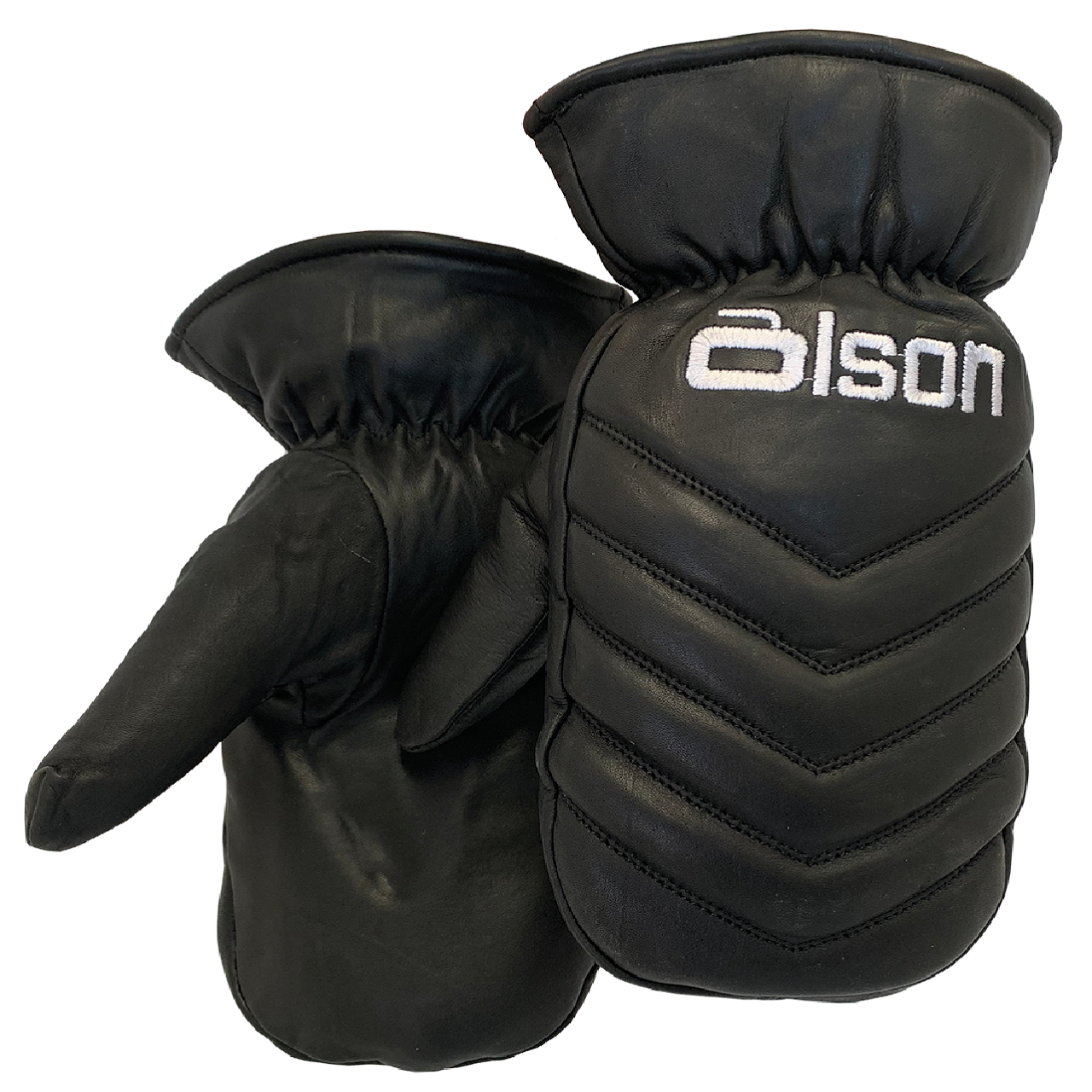 Leather Mitts - Olson Curling