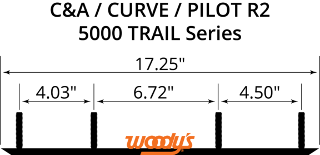 Woody's Slim Jim 2.0 - 6" C&A Skis S2C6-5000-1