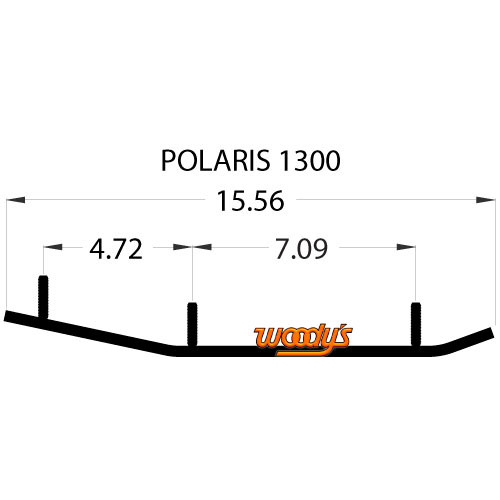 Woody's Trail Blazer - 6" Polaris TPI4-1300