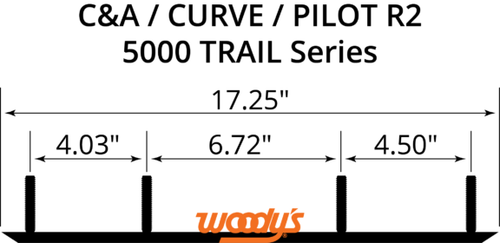 Woody's Slim Jim 2.0 - 4" C&A Skis S2C4-5000-1