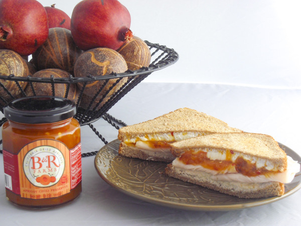 Recipe:  Apricot Nut Turkey Sandwiches