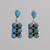 Turquoise Earrings by Charlene Chas