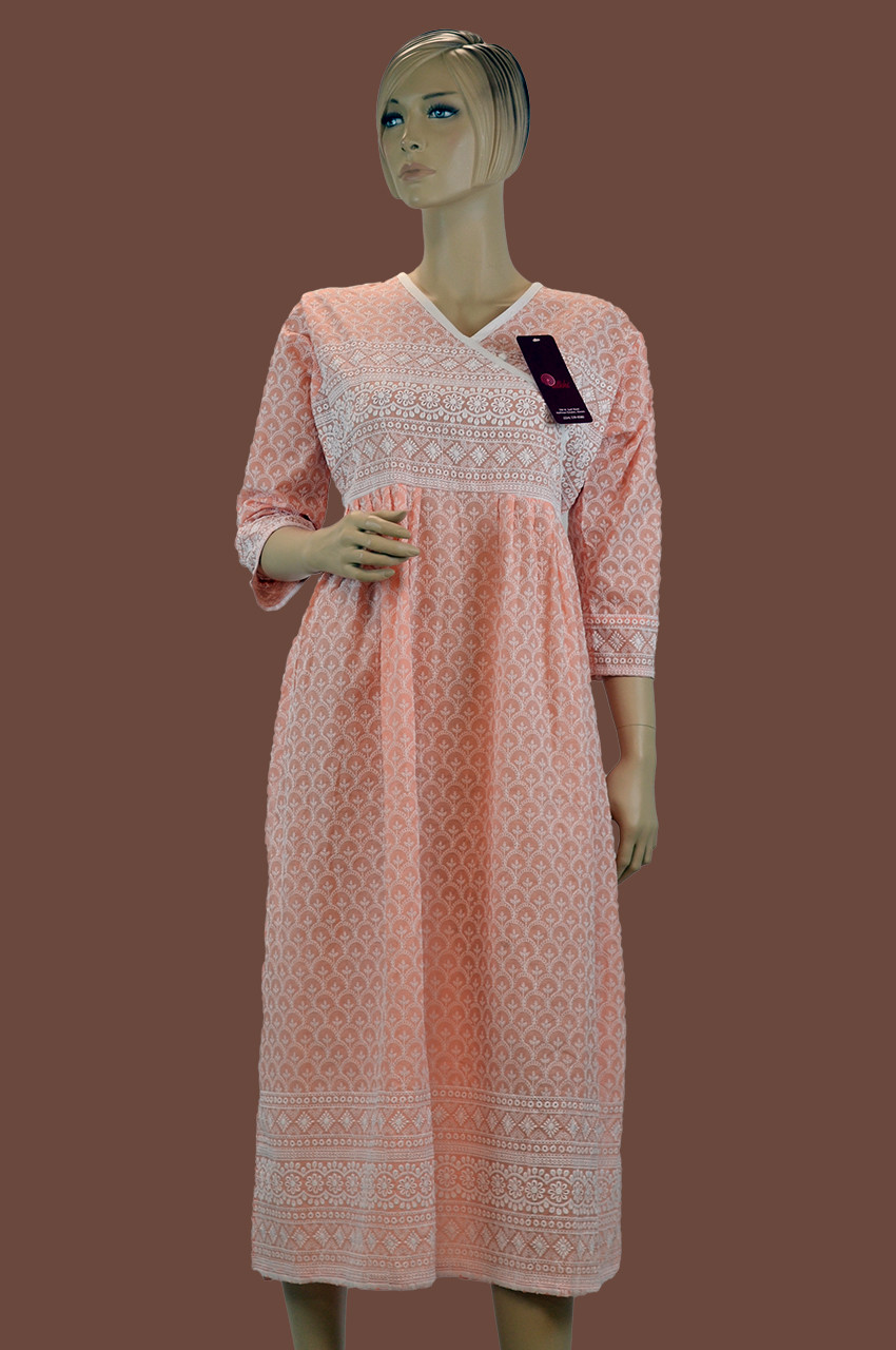 LIGHT BROWN COTTON KURTA PAJAMA | JTKP-A-38652