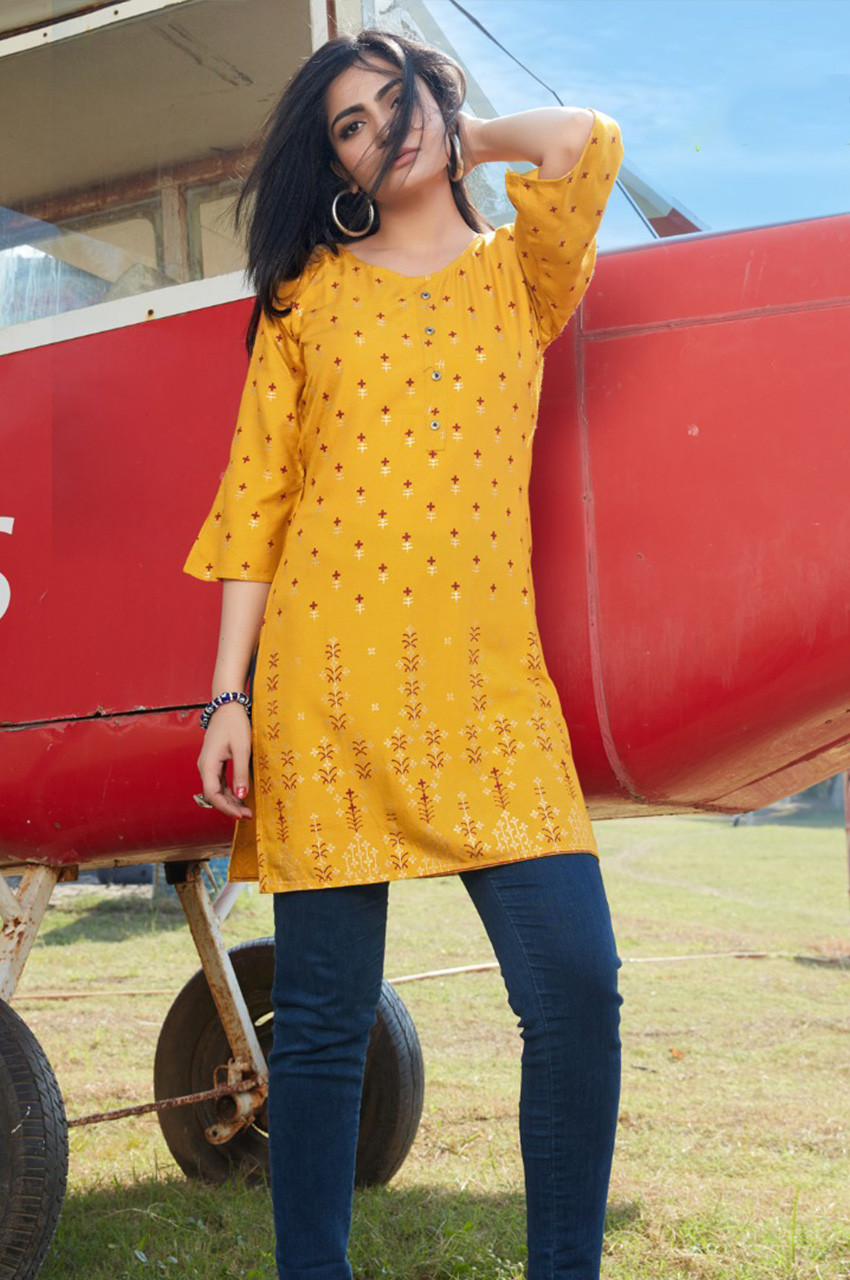 Buy Red Cotton Hand Block Printed Short Kurti After Six Wear Online at Best  Price | Cbazaar