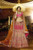 Pink And Orange Bridal Lehenga Choli (L0143)