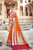 Orange And Red Banarasi Silk Sari (S0632E)