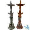 Khalil Maamoon Safari Kamanja 22 Inch Single Hose Hookah - Assorted Colors [2326]