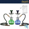 MYA Vento 14 Inch Single Hose Hookah With Wire Basket - Assorted Colors [255]
