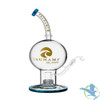 Tsunami Glass Water Pipe Shower Head Globe - 10.5 Inches - 511 Grams - Blue Tsunami Glass Water Pipe Shower Head Globe - 10.5 Inches - 511 Grams - Blue