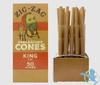 Zig-Zag Unbleached Paper Cones - Pack of 50