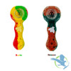 Stratus Silicone Bee Spoon Hand Pipe - 60 Grams - 4.25 Inches - Color Options
