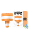 White Rhino Reclaim-It Glow In The Dark Silicone Reclaimer - Orange/White White Rhino Reclaim-It Glow In The Dark Silicone Reclaimer - Orange/White