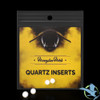 Honeybee Herb Quartz Inserts Pearls - Glow In The Dark / 4mm