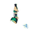 Toke Buddy Silicone Nectar Collector & Water Bubbler (MSRP $20.00) - Black/Green/Tan