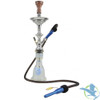 Kahlil Maamoon 23 Inch Safari Single Hose Hookah - Assorted Colors [KM2323]