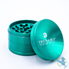 Tsunami 75MM Sunken Top Dry Herb Grinder - Green Tsunami 75MM Sunken Top Dry Herb Grinder - Green