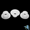 Pharaohs Large Clear Thin Hookah Base Grommet - Pack of 10 [W1911]