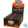 Pop Papers Authentic French Paper Ultra Thin + Pre-Rolled Tips - Display of 24 Packs - Black Display - Tropical Mango Pop Papers Authentic French Paper Ultra Thin + Pre-Rolled Tips - Display of 24 Packs - Black Display - Tropical Mango
