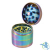 Smokezilla Metal Rainbow Grinder - 4 Parts - Display of 6 Smokezilla Metal Rainbow Grinder - 4 Parts - Display of 6