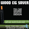 Smokezilla Wooden Cig Saver - Assorted Designs - Display of 12 Smokezilla Wooden Cig Saver - Assorted Designs - Display of 12