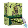 Zig-Zag Slow Burning Organic Hemp Rolling Papers - 1 1/4 Size - Booklet of 32 - Display of 48 Booklets Zig-Zag Slow Burning Organic Hemp Rolling Papers - 1 1/4 Size - Booklet of 32 - Display of 48 Booklets