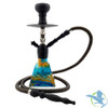 Pharaohs Aztec Single Hose Hookah - 16 Inch - Agate